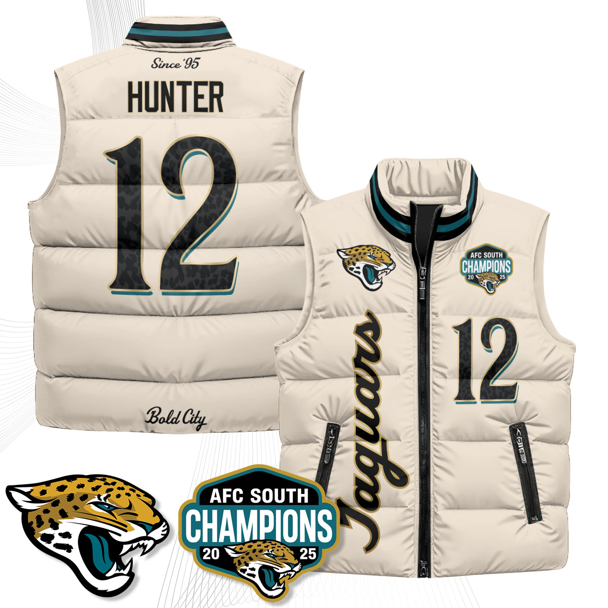 DET 2026 Rivalries Puffer Vest - Printed