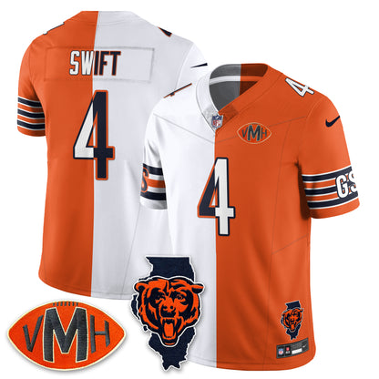 CHI Honor Virginia Halas McCaskey Jersey - Stitched n1
