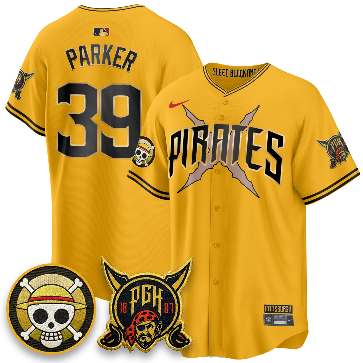 PIT 2026 City Connect x One Piece Vapor Limited Jersey - All Stitched