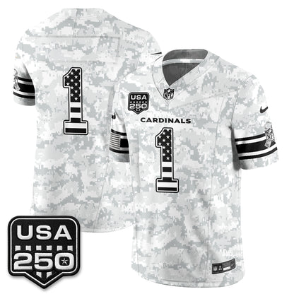 Arizona Cardinals 2026 Salute to Service Vapor Jersey - Stitched