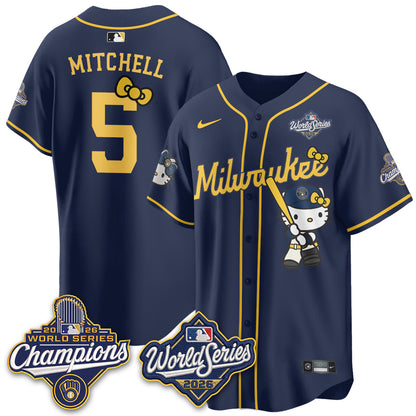MIL 2026 WS Champions x Meow KT Vapor Jersey - Stitched
