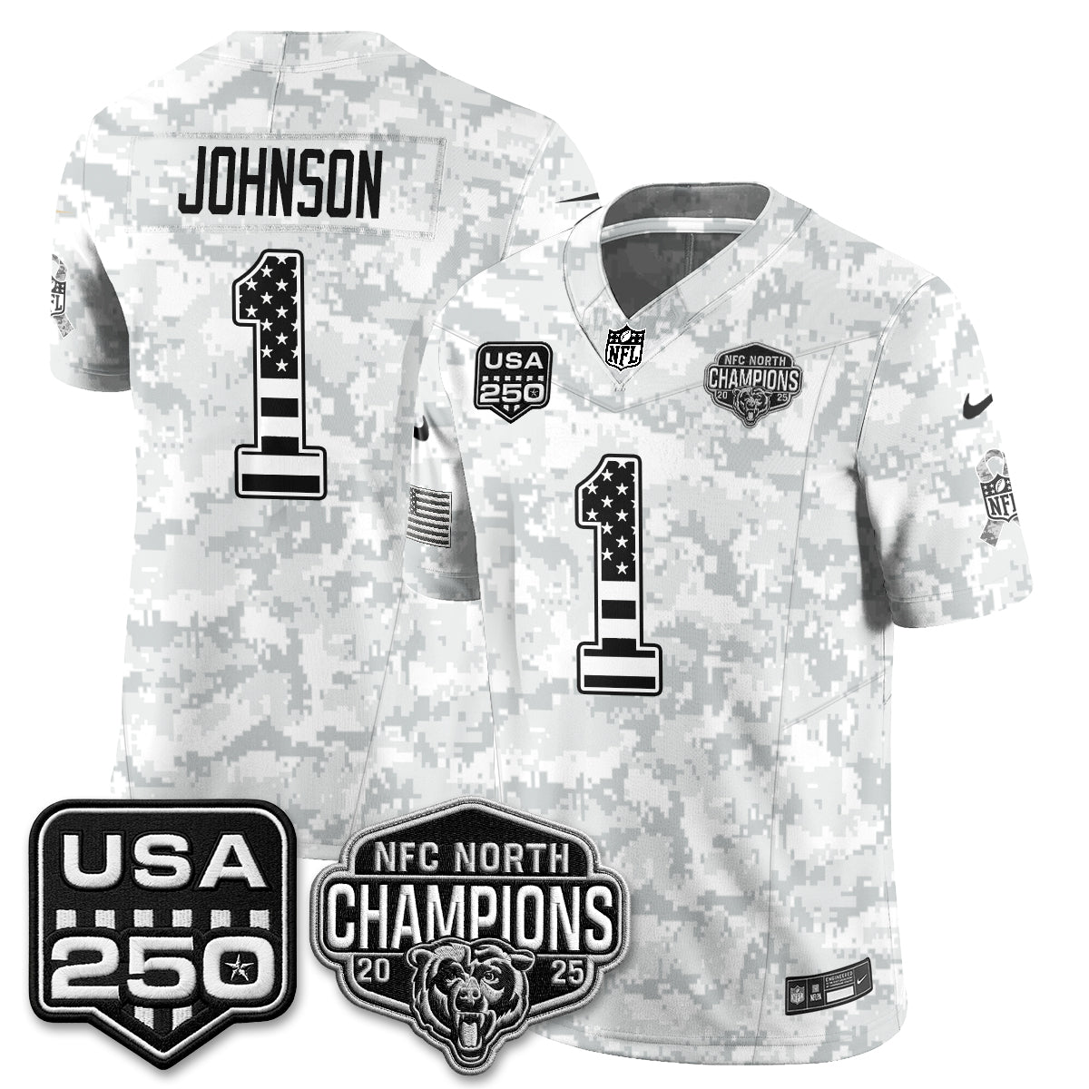 CHI 2026 Salute to Service Edition Vapor Jersey - Stitched