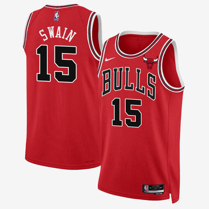 Chicago Bulls 2026 Basketball Draft Pick #4 & #15 Vapor Jersey - Stitched