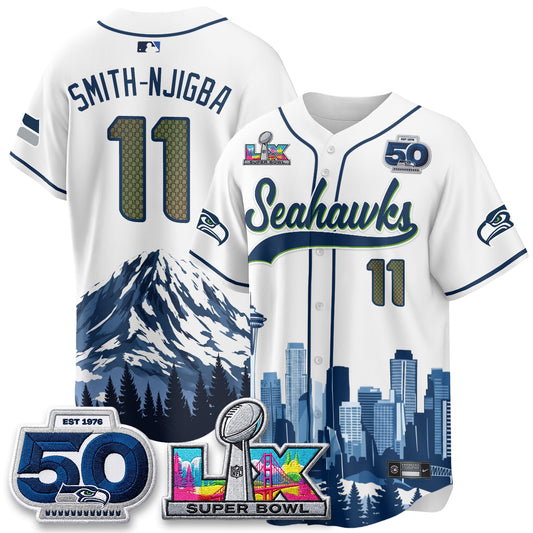 SEA City Edition Vapor Baseball Jersey - Stitched