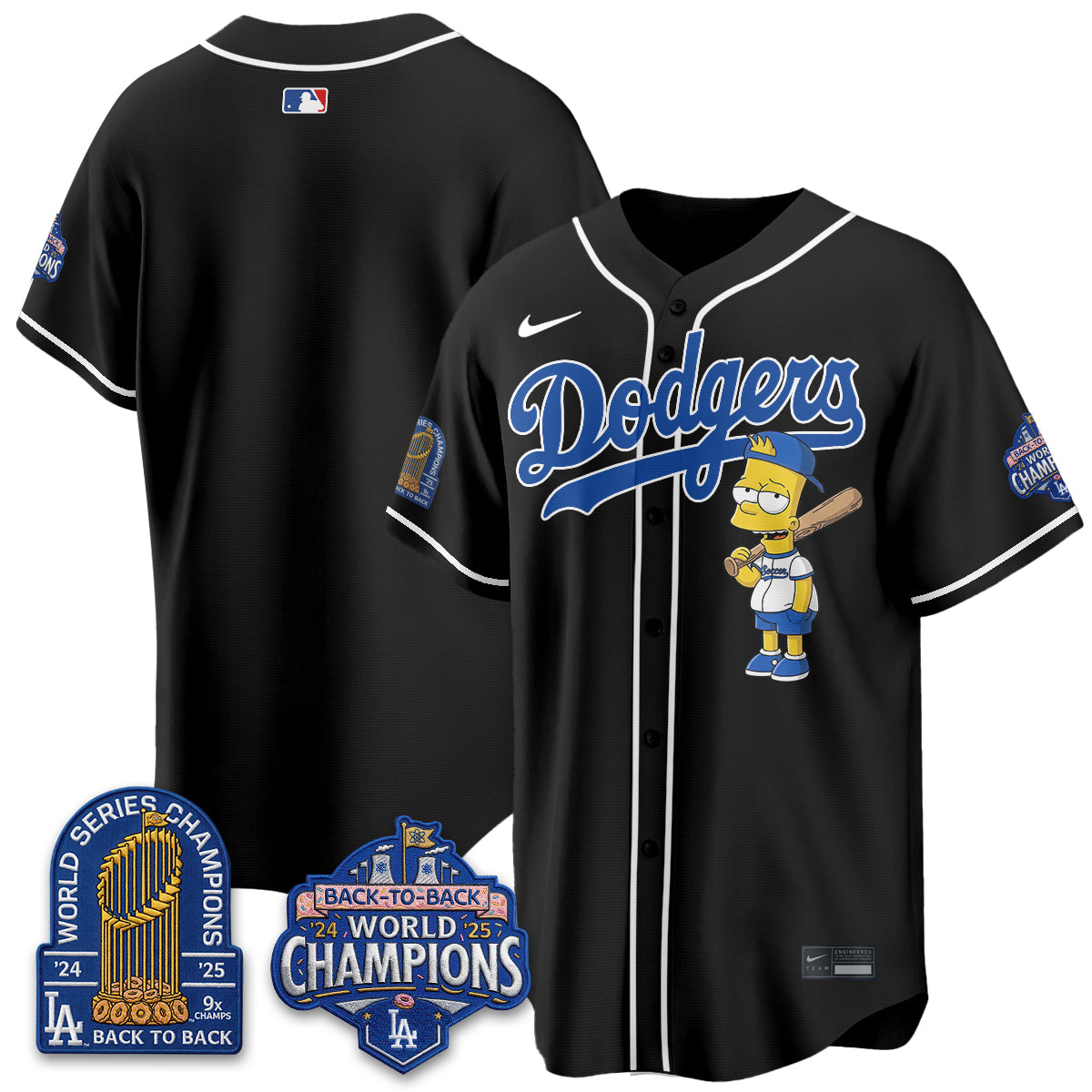 Los Angeles Dodgers x The Yellow Family Edition Vapor Jersey - Printed