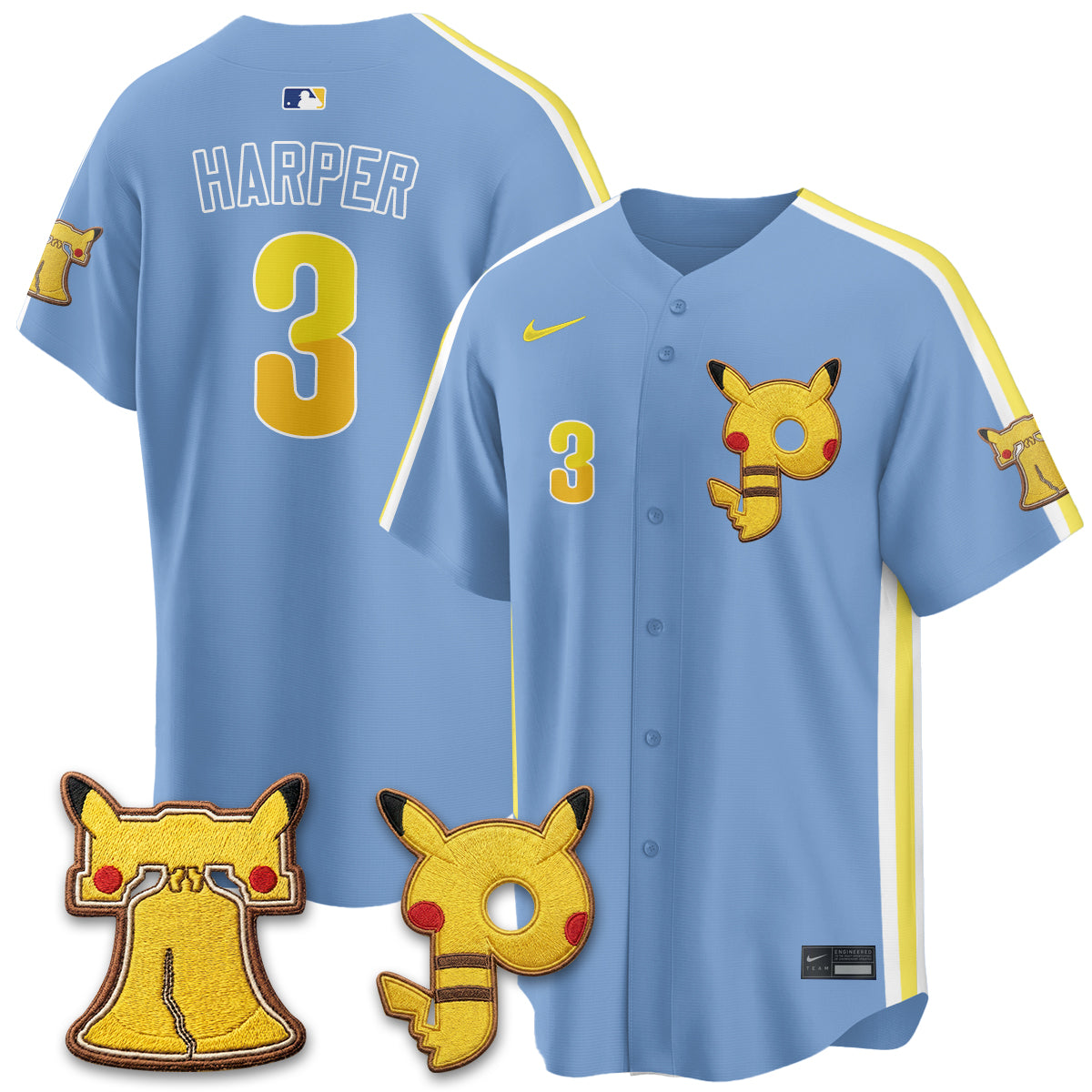 Philadelphia Phillies x PKM Edition Vapor Limited Jersey - Printed