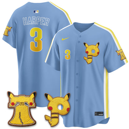 Philadelphia Phillies x PKM Edition Vapor Limited Jersey - Printed