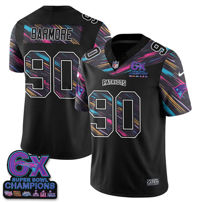 NE Intercept Cancer 2026 Edition Jersey - Stitched