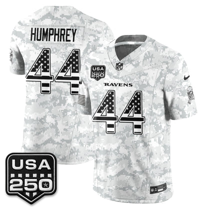 Baltimore Ravens 2026 Salute to Service Vapor Jersey - Stitched