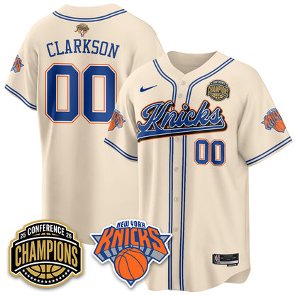 New York Knicks 2026 NBA Finals Vapor City Edition Jersey V2- Stitched
