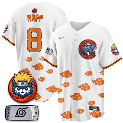Chicago Cubs Naruto Akatsuki Vapor Limited Jersey V2- Stitched