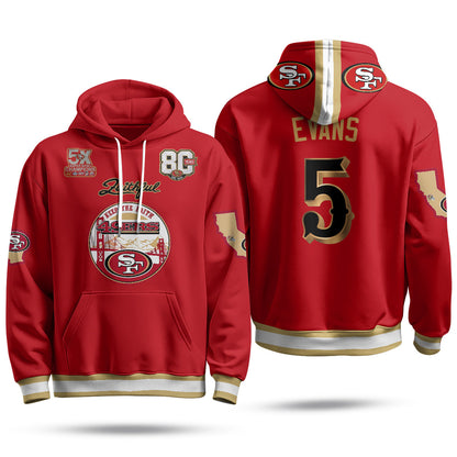 SF Faithful to The Bay Fleece Hoodie - Printed