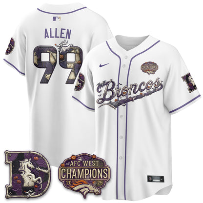 DEN 2026 Nightmare Edition Vapor Baseball Jersey - Stitched