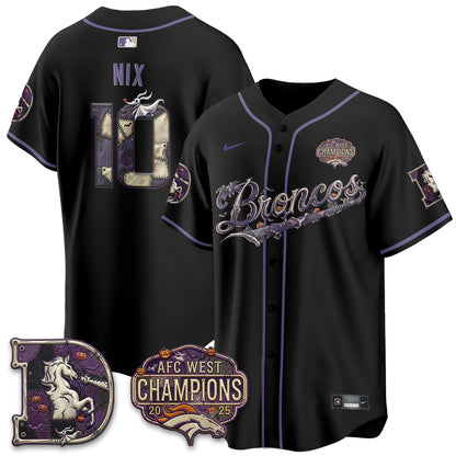 DEN 2026 Nightmare Edition Vapor Baseball Jersey - Stitched