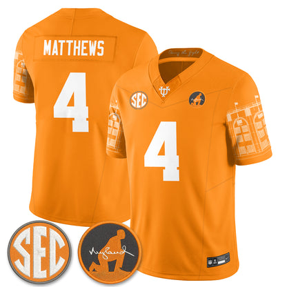 Tennessee Volunteers Built from Legacy Jersey - Stitched