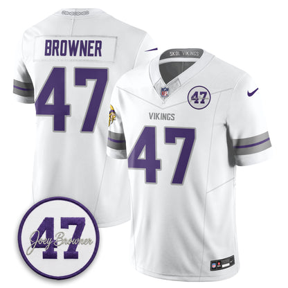 MIN Joey Browner Thank You For Memories - 1960 – 2026 Football Vapor Limited Jersey - All Stitched