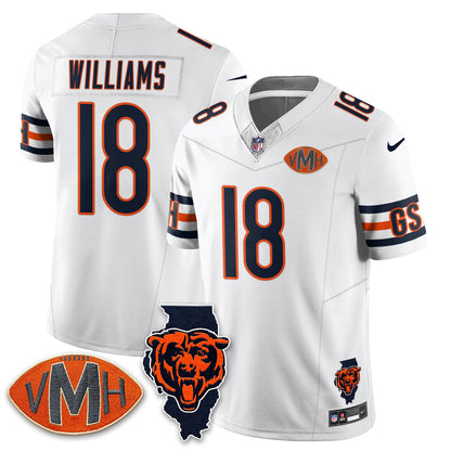 Chicago Bears Polar Bear Edition Vapor Jersey - Stitched