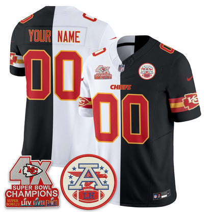 KC Split Edition Vapor Custom Jersey - Stitched