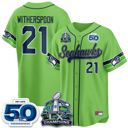 SEA SB LX Champs Vapor Baseball Jersey - Stitch