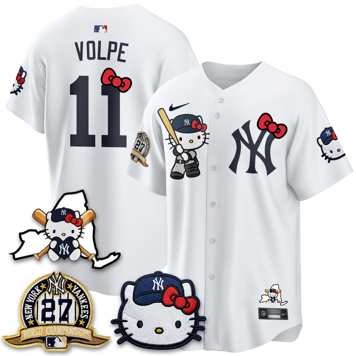 NYY Meow KT 2026 Vapor Limited Jersey - All Stitched