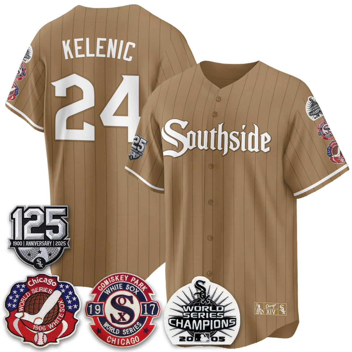 CWS Pope Leo Edition Vapor Jersey - Stitched
