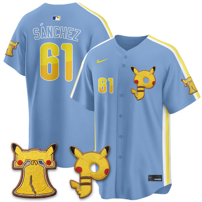 Philadelphia Phillies x PKM Edition Vapor Limited Jersey - Printed