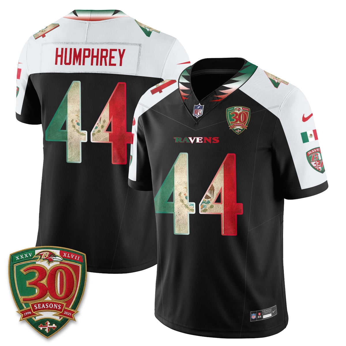 BAL Mexico Edition Vapor Jersey - Stitched