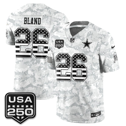 DAL 2026 Salute to Service Edition Vapor Jersey - Stitched