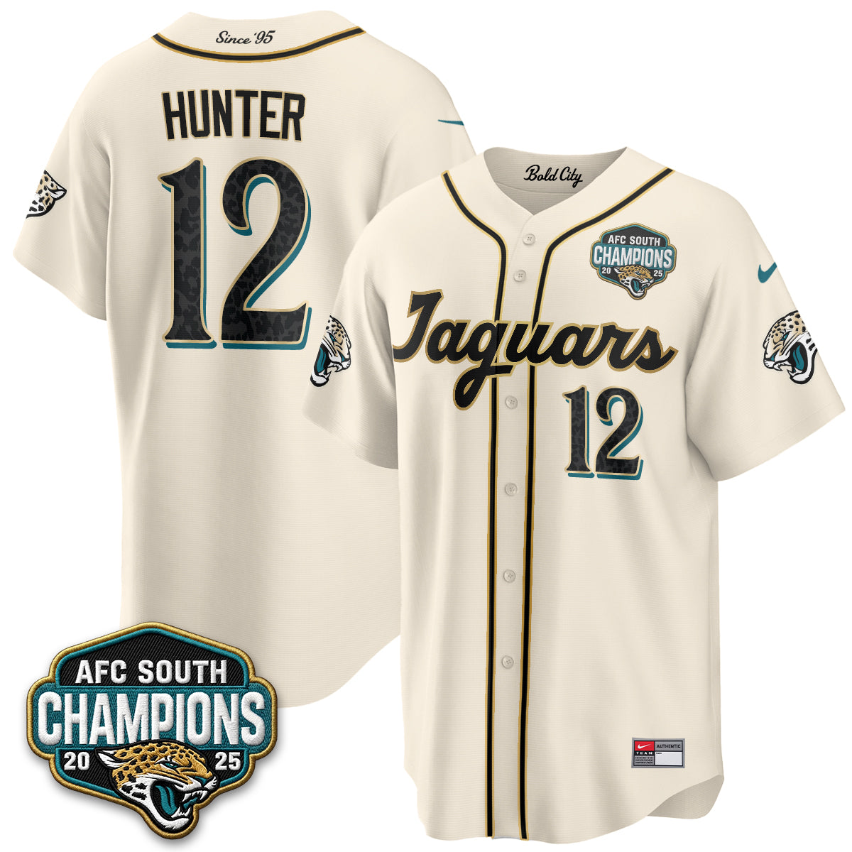 Jacksonville Jaguars 2026 Rivalries Baseball Vapor Jersey - Stitched
