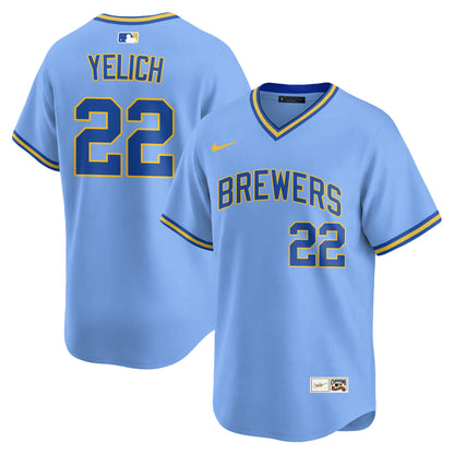 Milwaukee Brewers "Legacy Edition" Vapor Jersey - Stitched
