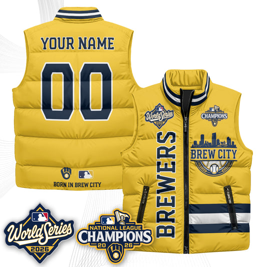 MIL 2026 NL Champions Custom Puffer Vest - Printed