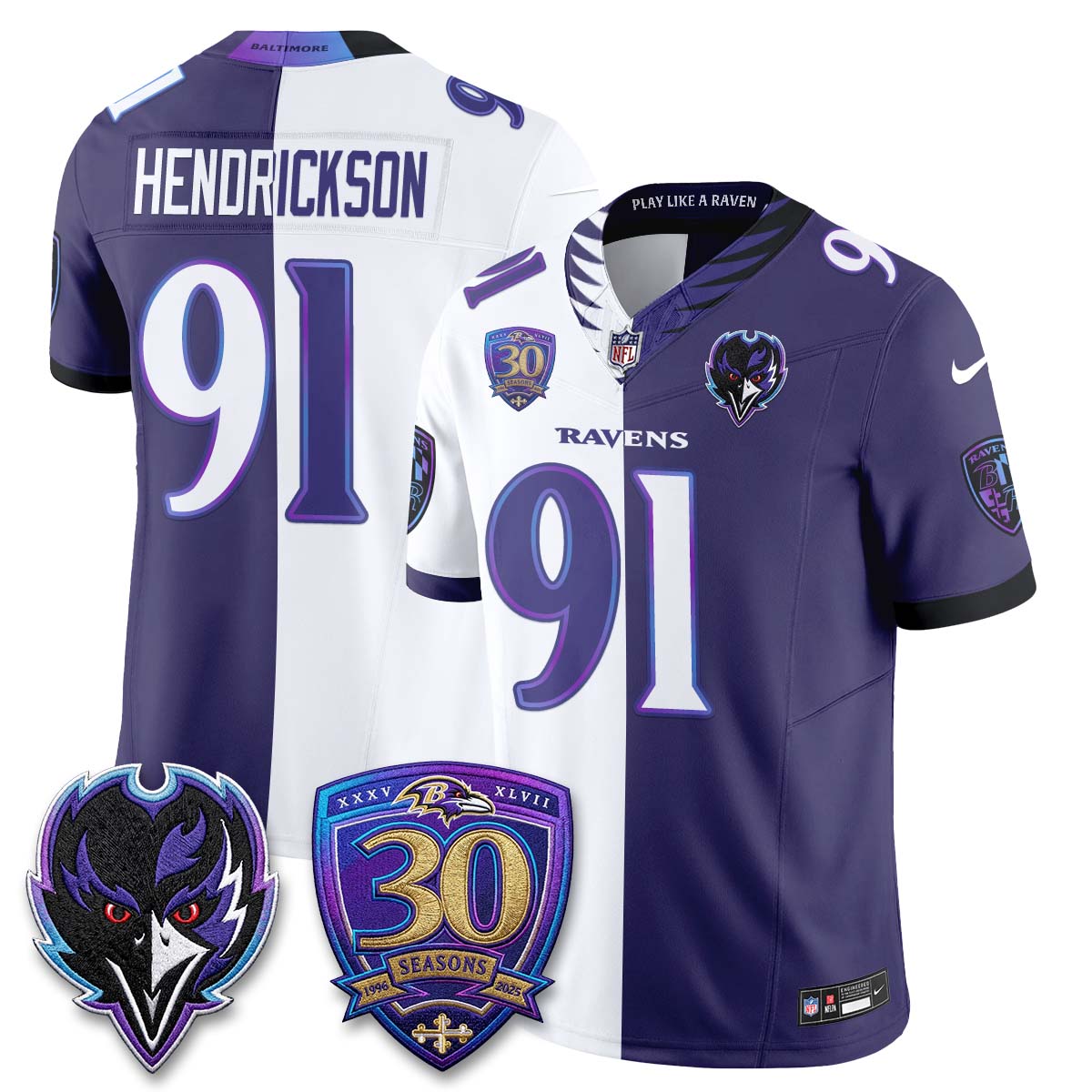 BAL The Next Flight Split Vapor Jersey - Stitched