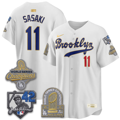 LAD 2026 Brooklyn Jackie Robinson Limited Jersey - All Stitched