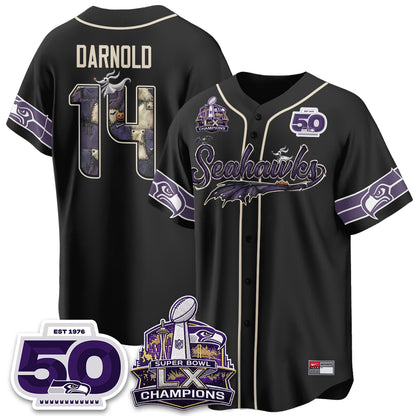 SEA 2026 Nightmare Edition Vapor Baseball Jersey - Stitched
