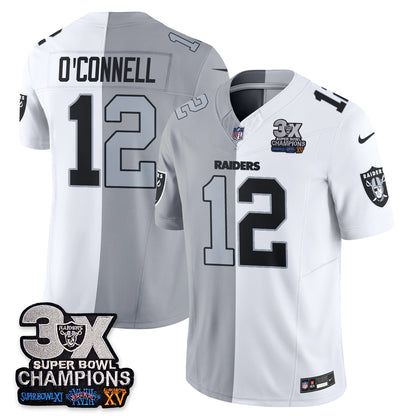 Las Vegas Raiders Split Edition Vapor Jersey - Stitched