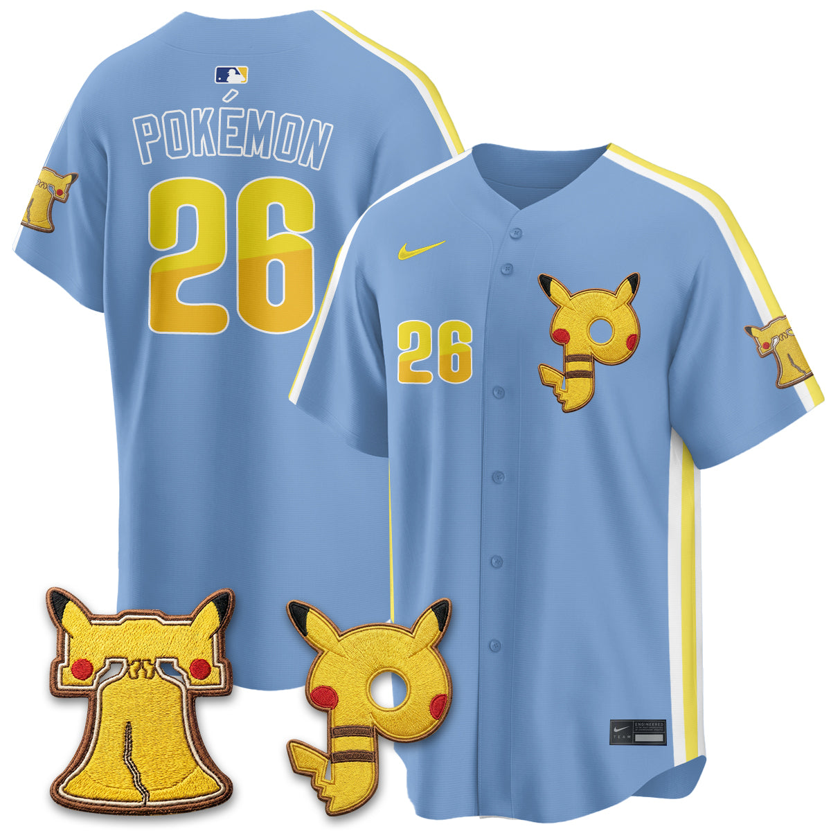 Philadelphia Phillies x PKM Edition Vapor Limited Jersey - Printed