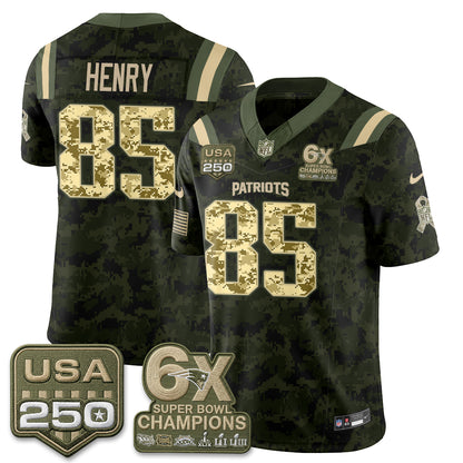 NE 2026 Salute to Service Edition Vapor Jersey - Stitched