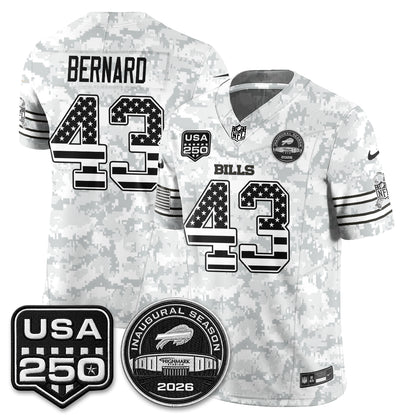Buffalo Bills 2026 Salute to Service Edition Vapor Jersey - Stitched