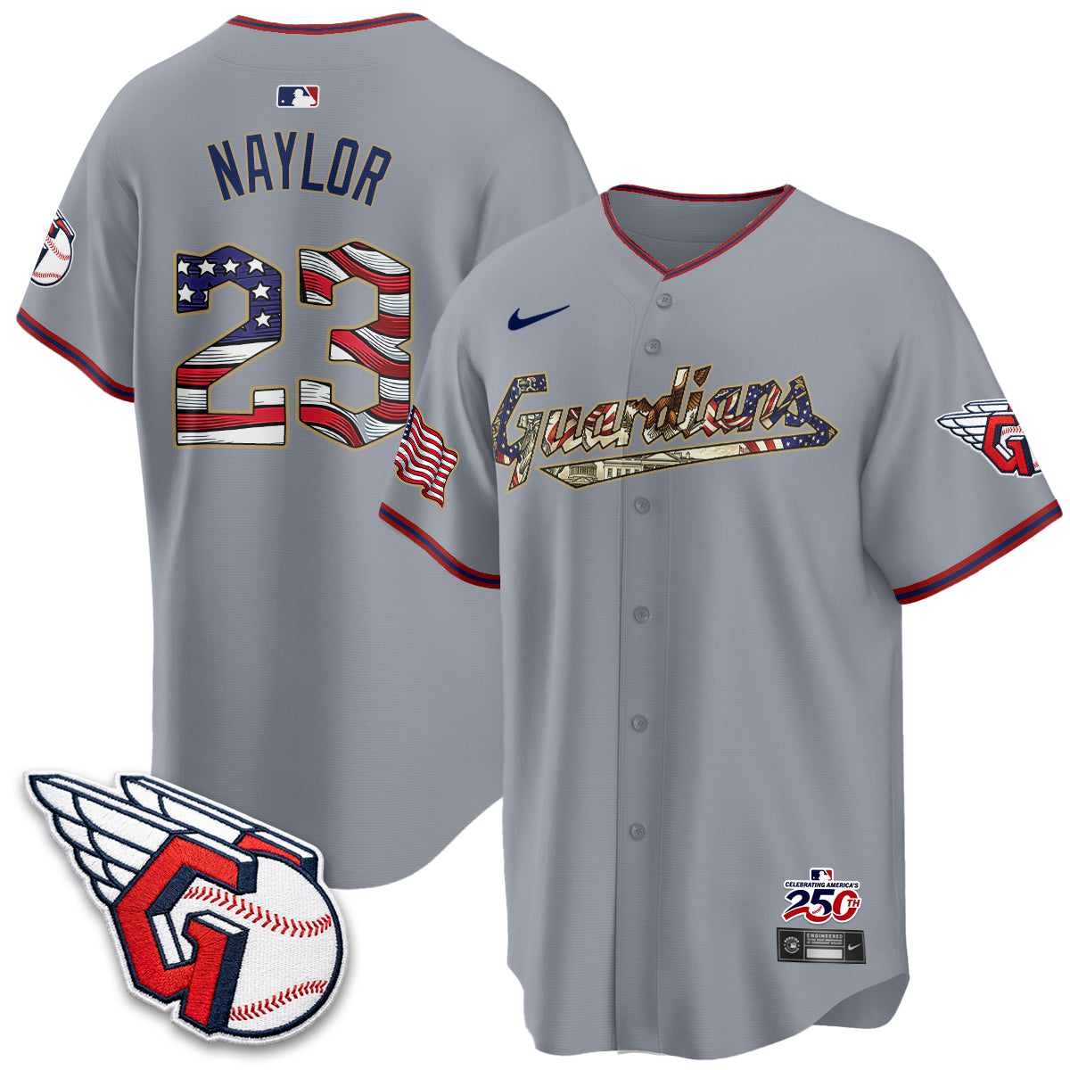 CLE 2026 Independence Day USA Vapor Jersey - Stitched