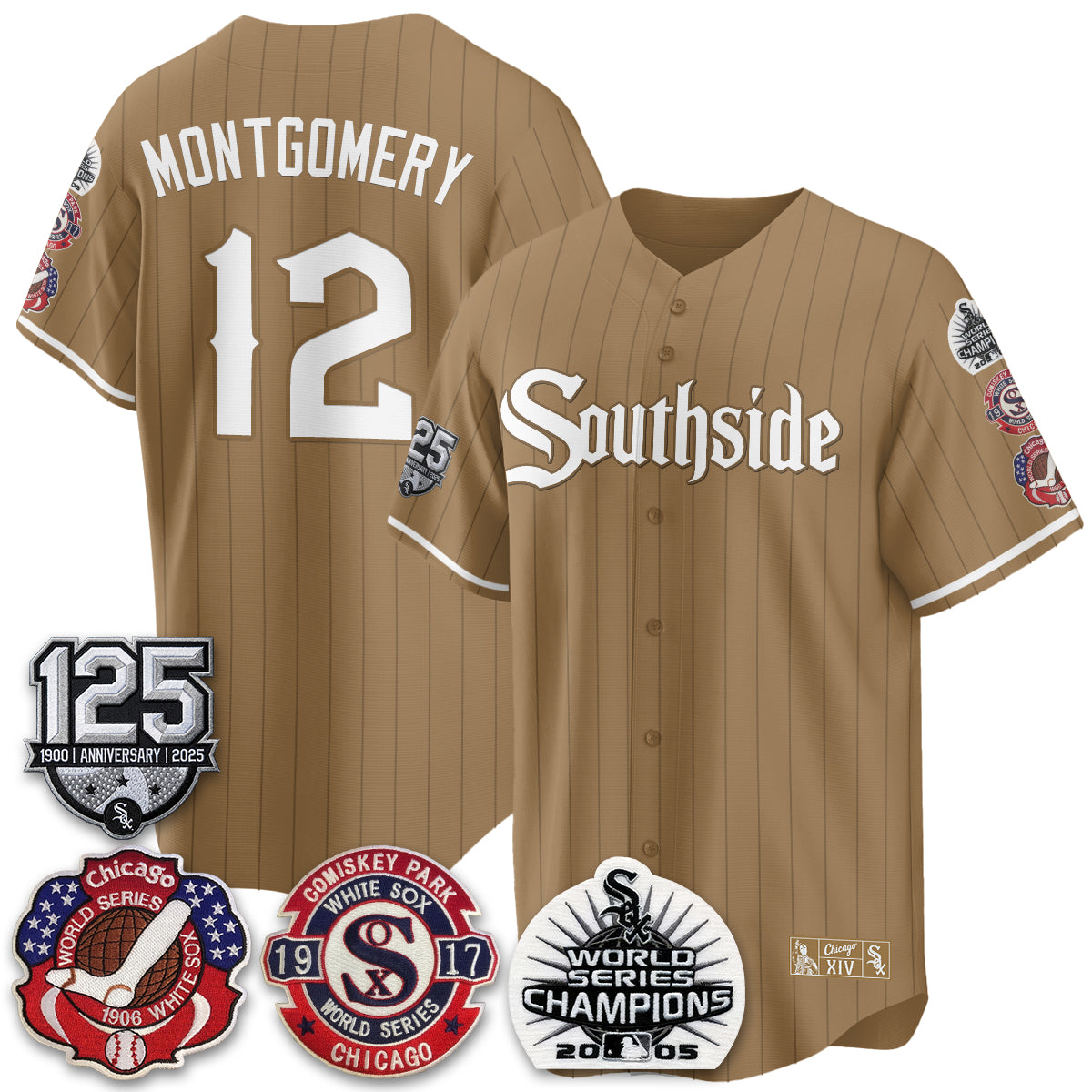CWS Pope Leo Edition Vapor Jersey - Stitched