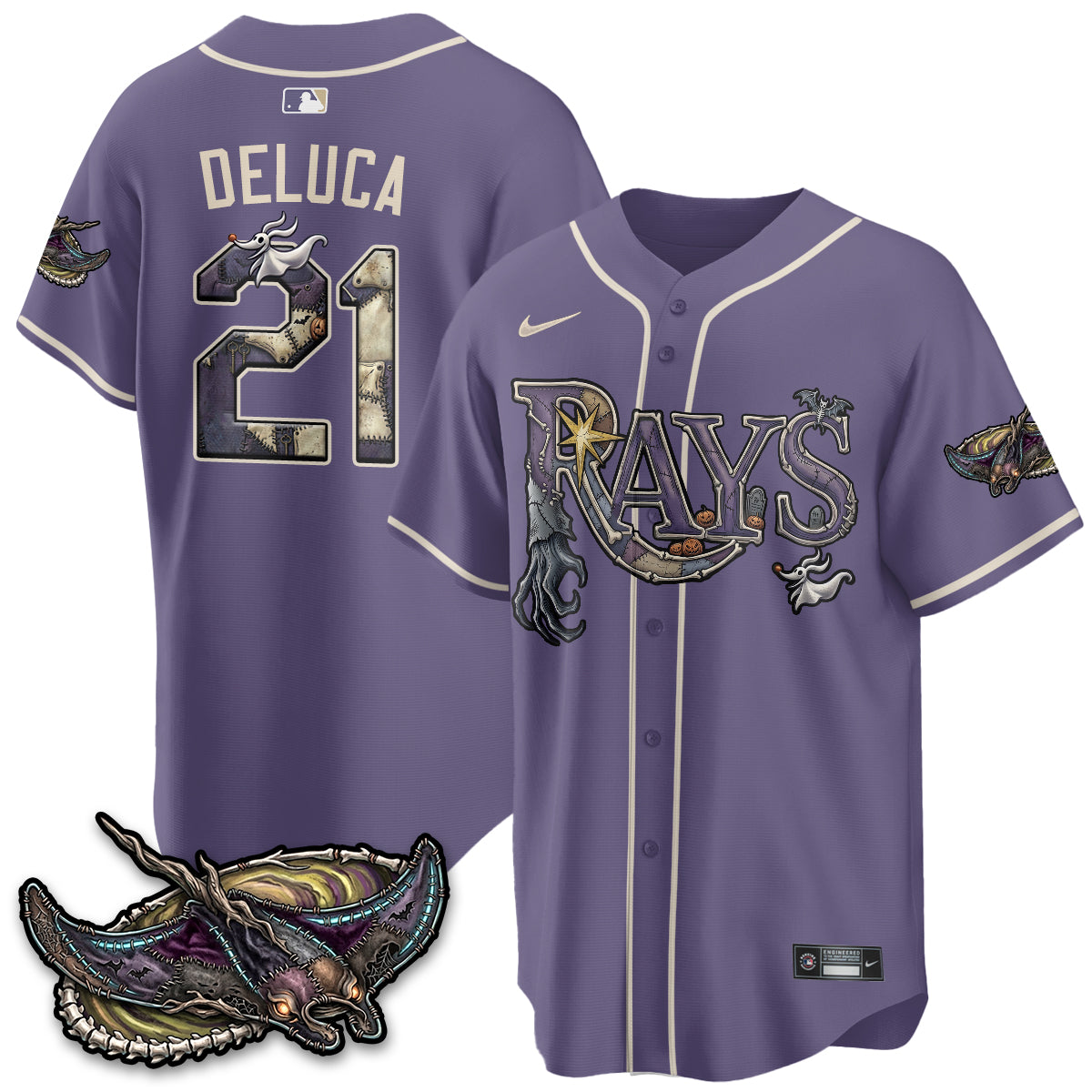 TB Nightmare Edition Vapor Jersey - Stitched
