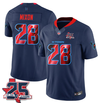HOU Fangear Edition Vapor Jersey - Stitched