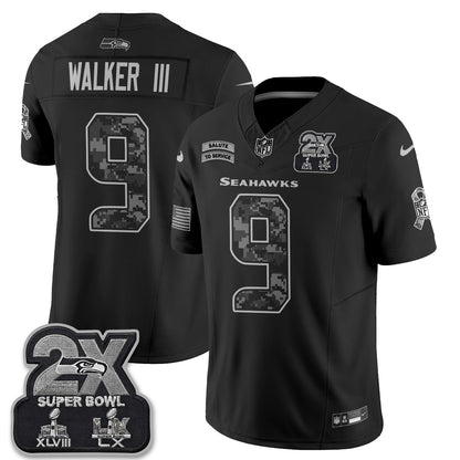 SEA 2026 Salute to Service Vapor Jersey - Stitched