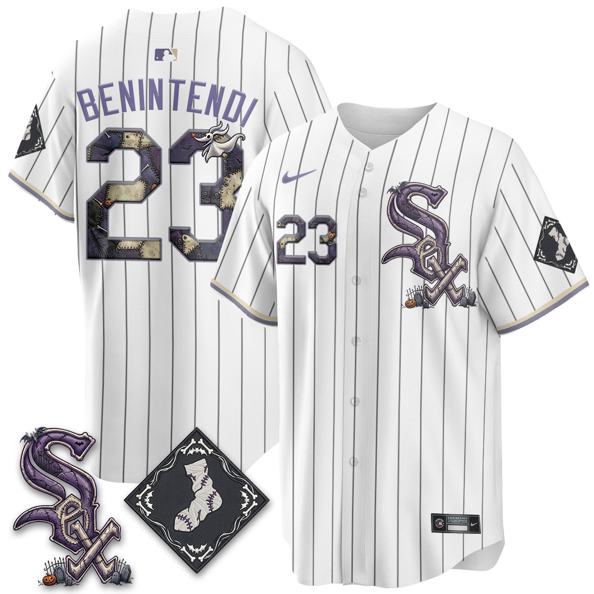 Chicago White Sox Nightmare Edition Vapor Jersey - Stitched