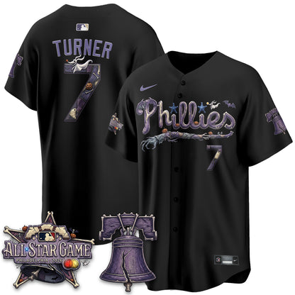 Philadelphia Phillies Nightmare Edition Vapor Jersey - Printed