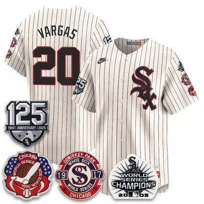 CWS 125th Anniversary - W.S Champions Edition Vapor Jersey - Stitched