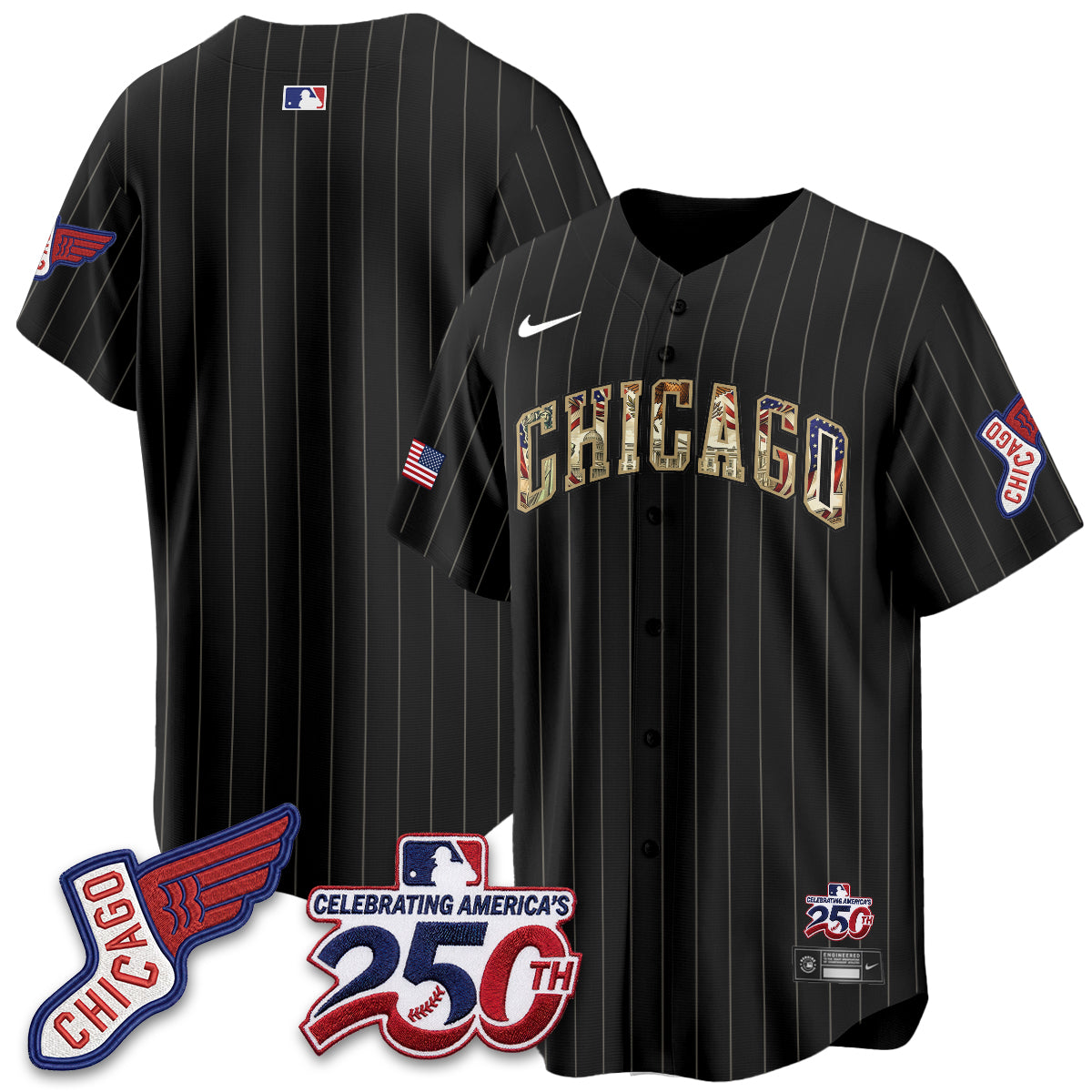 CWS 2026 Independence Day USA Vapor Jersey - Stitched