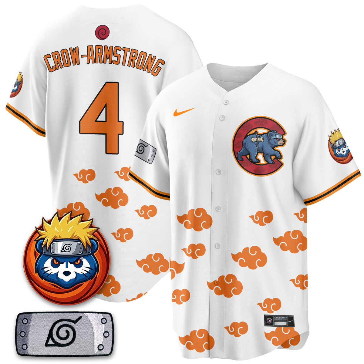 Chicago Cubs Naruto Akatsuki Vapor Limited Jersey V2- Stitched