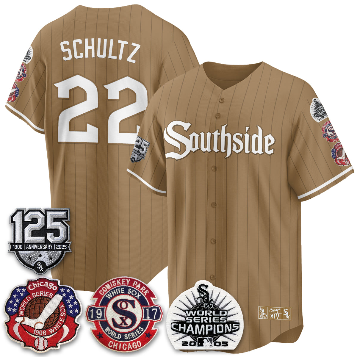 CWS Pope Leo Edition Vapor Jersey - Stitched