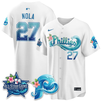 Philadelphia Phillies Aloha Spirit Vapor Limited Jersey - Stitched